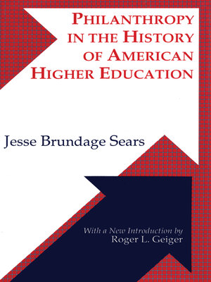 cover image of Philanthropy in the History of American Higher Education